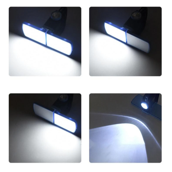 Многофункциональный кемпинговый фонарь – светильник Multifunctional portable lamp LF2301A (зарядка USB+солнечная батарея, 4 режима работы)